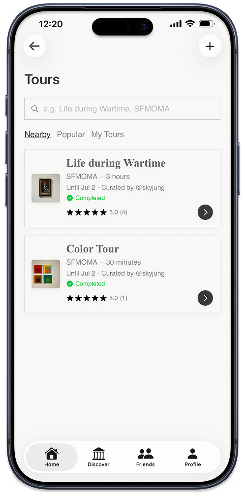 Docent app